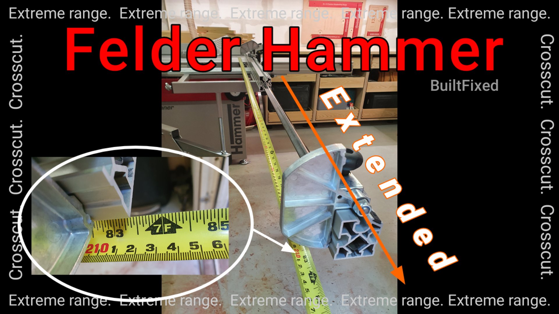 Hammer corosscut extension